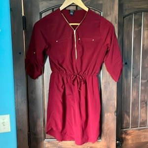 Rue 21 Maroon Dress